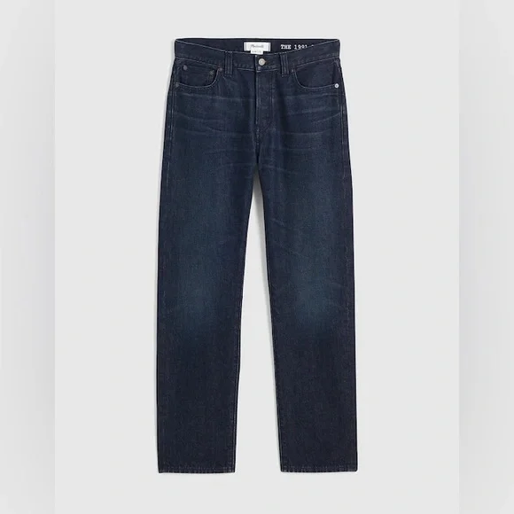 NWT Madewell The 1991 Straight-Leg Jean in Beatty Wash